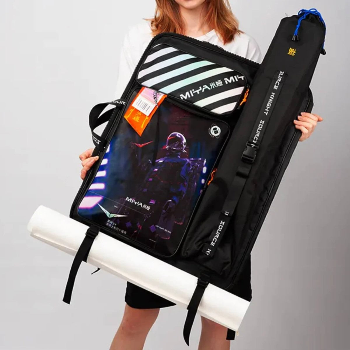 Mochila para Materiais de Arte HIMI 65x49cm – Black Edition Himi