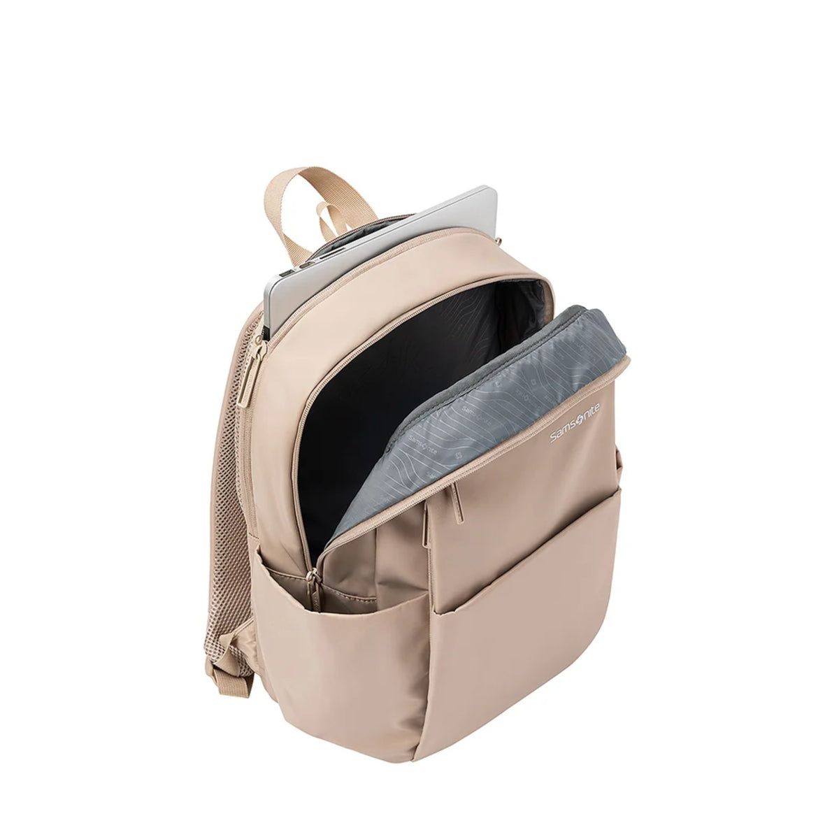 Mochila Samsonite Refraction Bel-Air - Dune Beige - Laptop 15" Samsonite