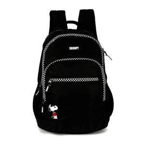 Mochila Snoopy Peanuts - Minimal Black