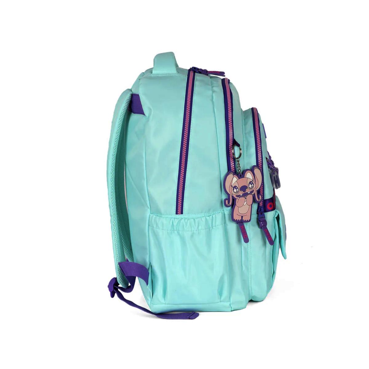 Mochila Stitch Para Notebook Azul - Ohana Quer Dizer Familia Up4You