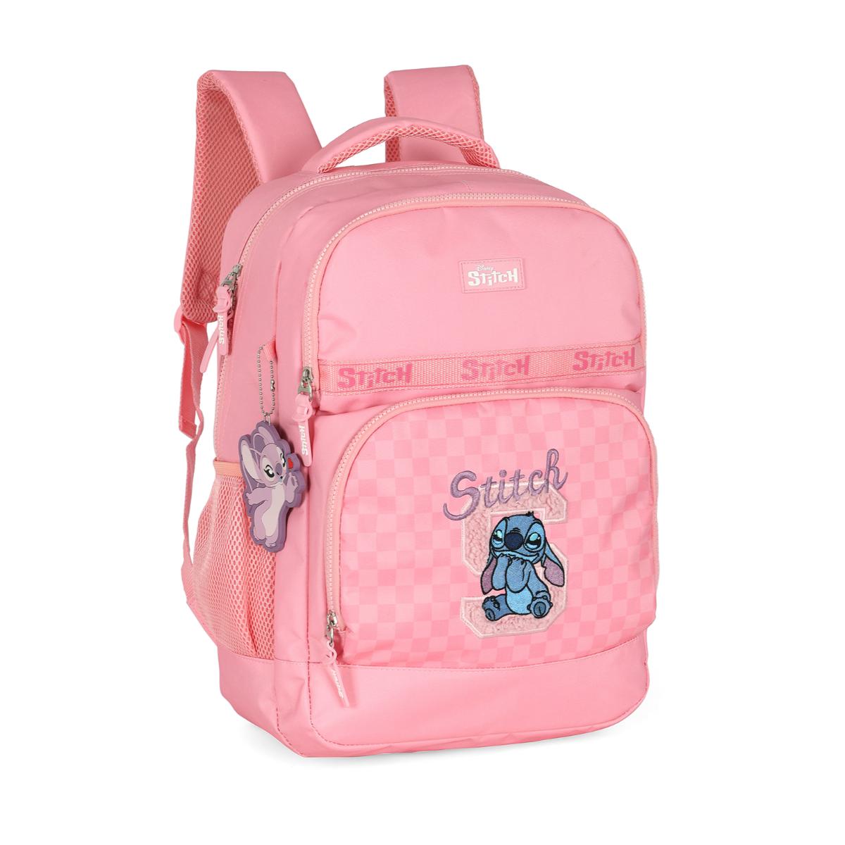Mochila Stitch Teen College - Pink Pastel Up4You