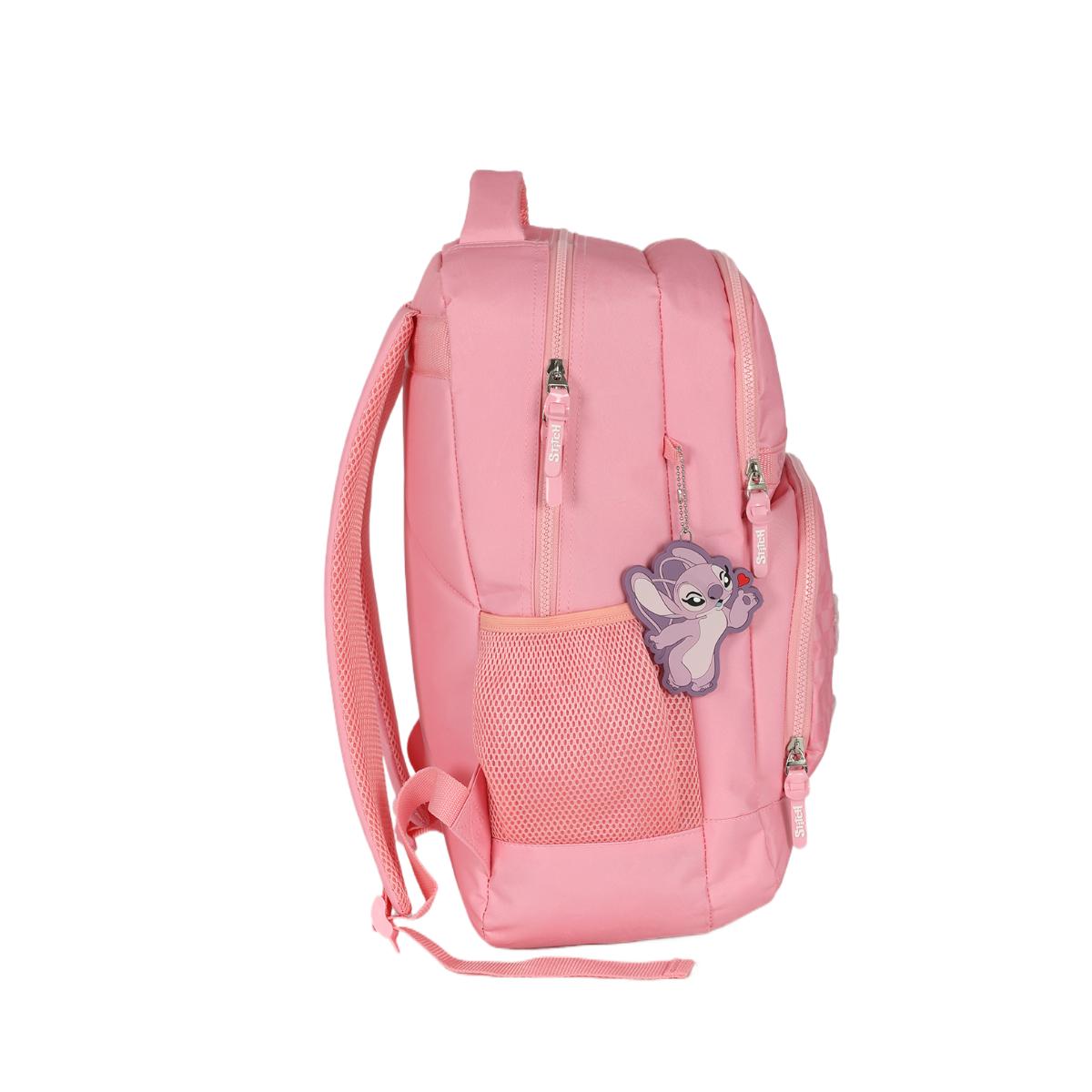 Mochila Stitch Teen College - Pink Pastel Up4You