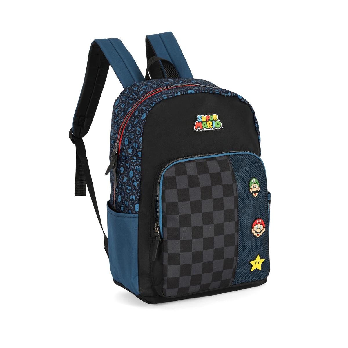 Mochila Super Mario Bros - Icons Blue Up4You