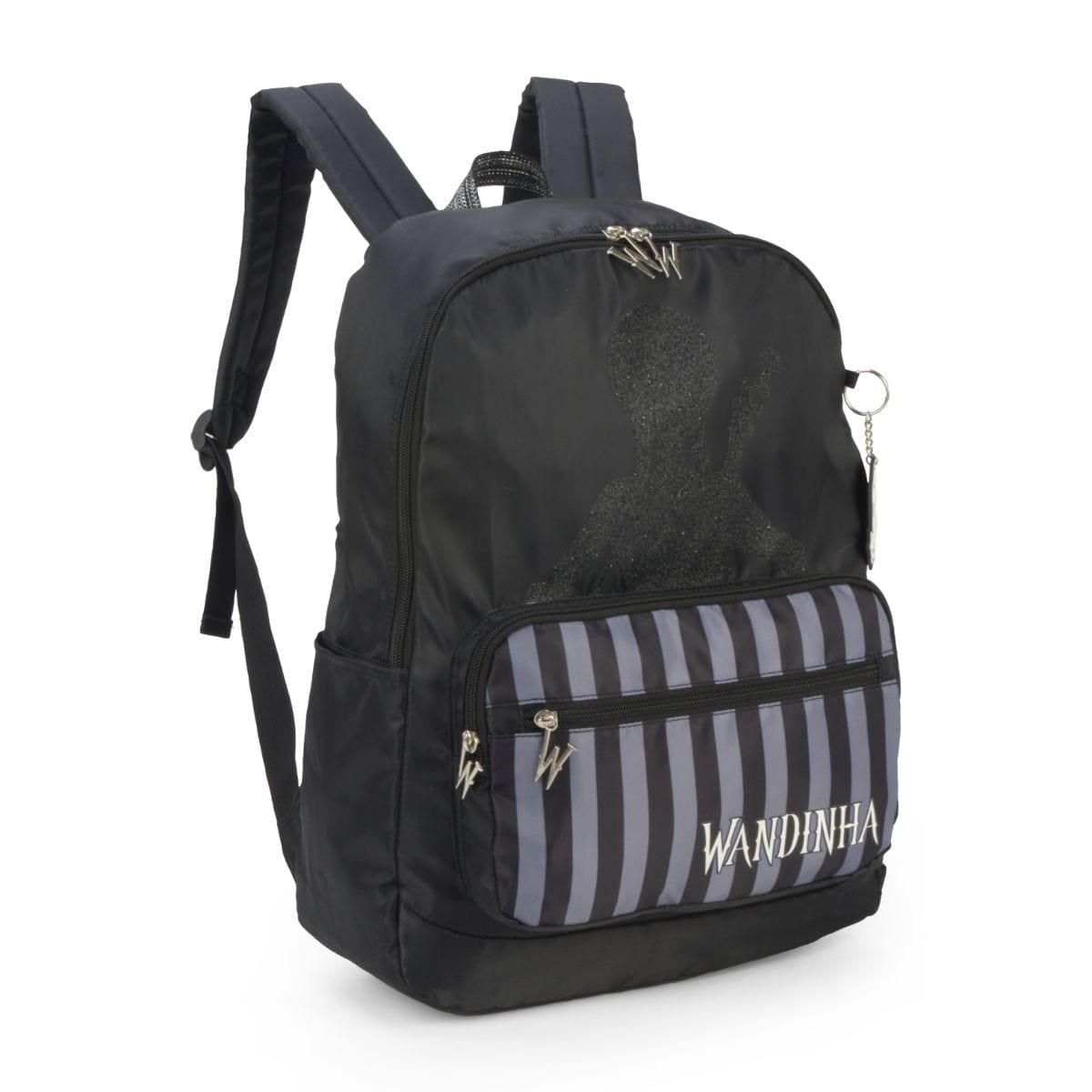 Mochila Wandinha Black Shadow - Luxcel Preta Luxcel