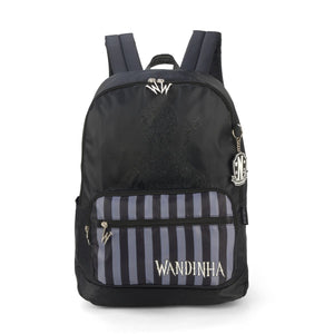 Mochila Wandinha Black Shadow - Luxcel Preta