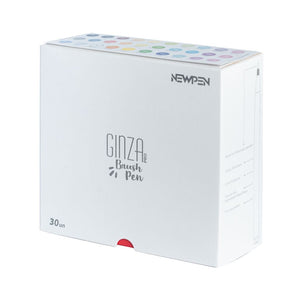 Newpen Ginza Pro - Kit com 30 Brush Pens