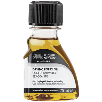 Óleo de Papoula Secativo (Poppy Oil) Winsor & Newton - 75ml Winsor & Newton