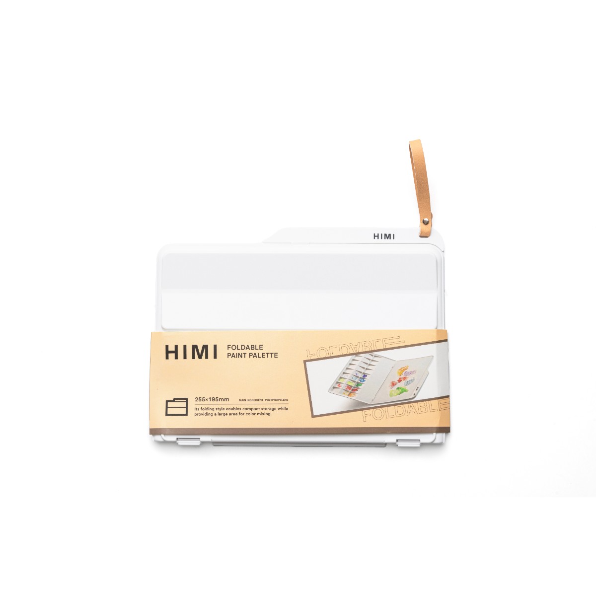 Paleta Dobrável para Aquarela HIMI 25,5x19,5cm Himi