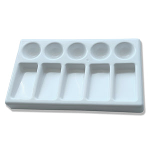 Paleta Godê Plástica Luarte - Retangular - 10 Cavidades