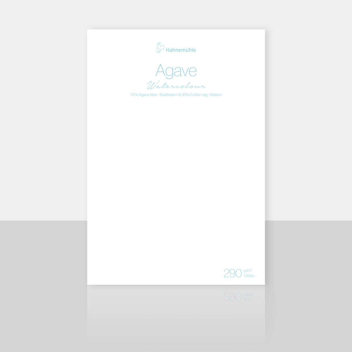 Papel Aquarela Hahnemühle Agave Watercolour A4 - Textura Fina - 12 folhas Hahnemühle