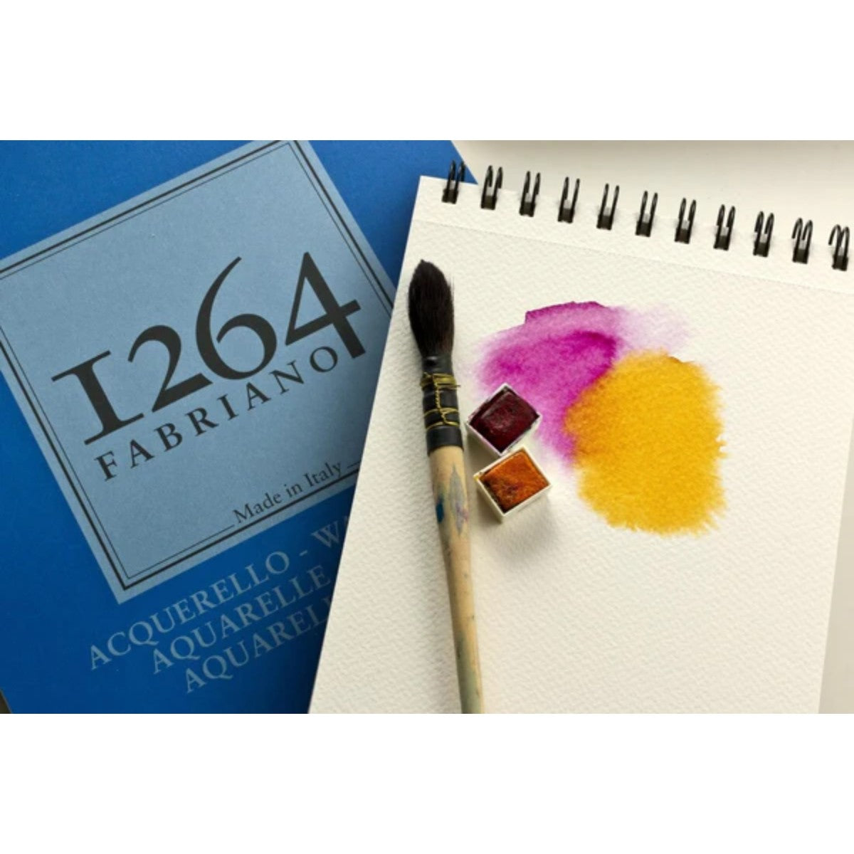 Papel Fabriano 1264 A4 - Watercolor 300g - 30 folhas Fabriano