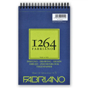 Papel Fabriano 1264 A5 - Drawing 180g - 30 folhas