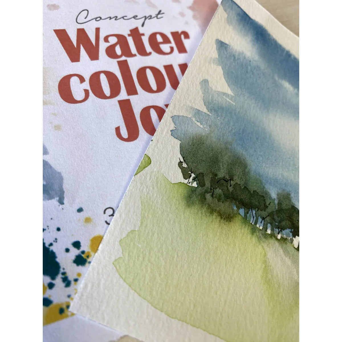 Papel Para Aquarela Concept Watercolor Joy - Textura Fina A5 - 300g/m² Hahnemühle
