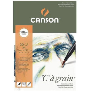 Papel Para Desenho Canson C a Grain A4 - 180g - 30 folhas