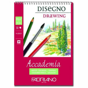 Papel Para Desenho Fabriano Disegno - Drawing A5 - 200g