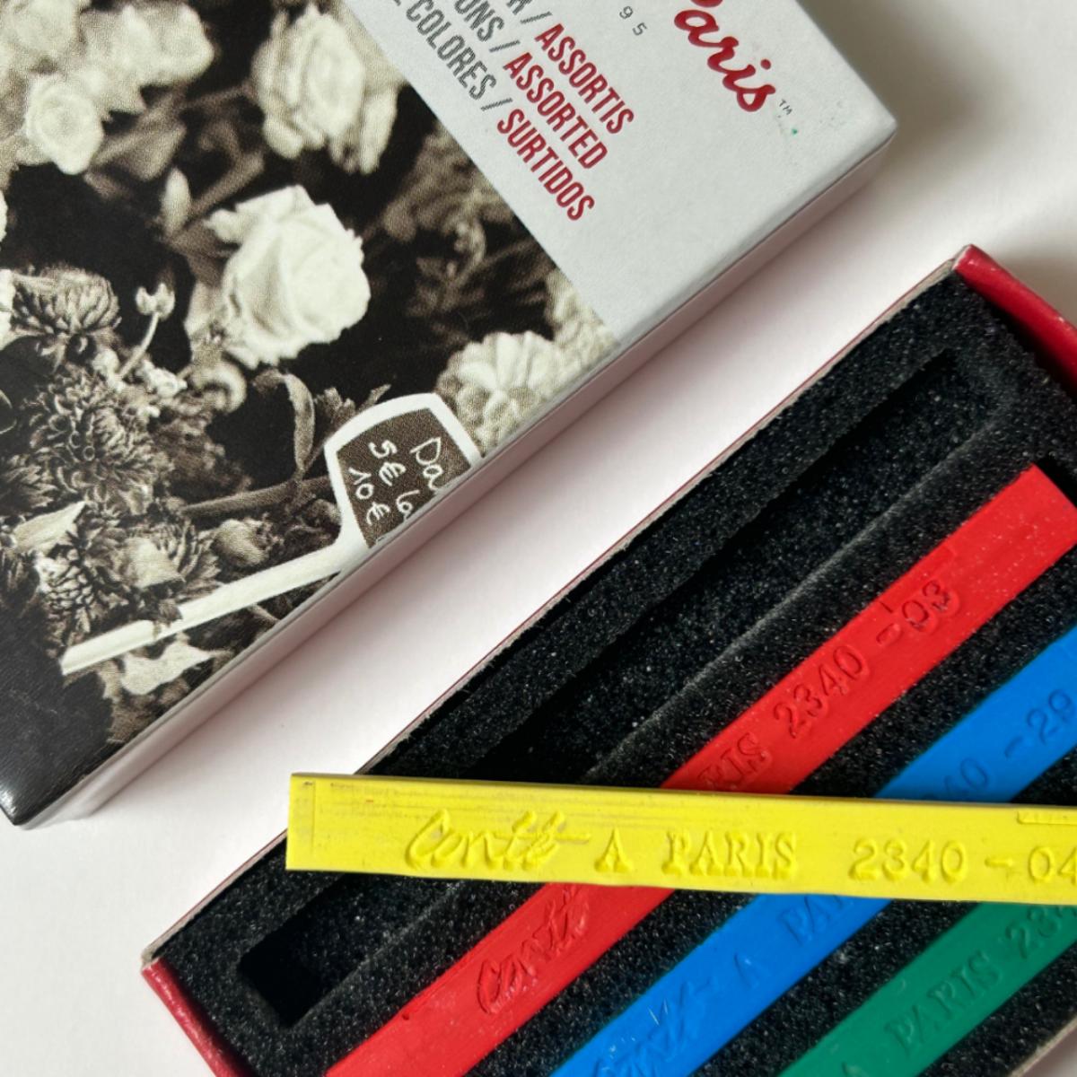 Pastel Seco Conté à Paris - 4 Cores - Iniciantes Conté à Paris