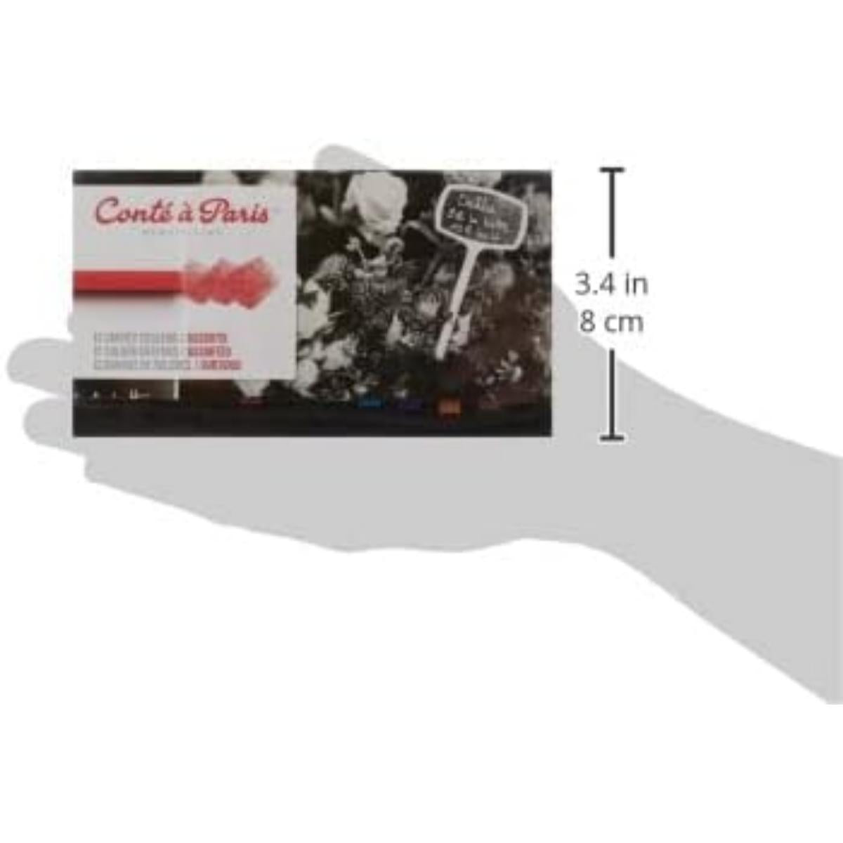 Pastel Seco Conté à Paris - Carré - 12 Cores Básicas Conté à Paris