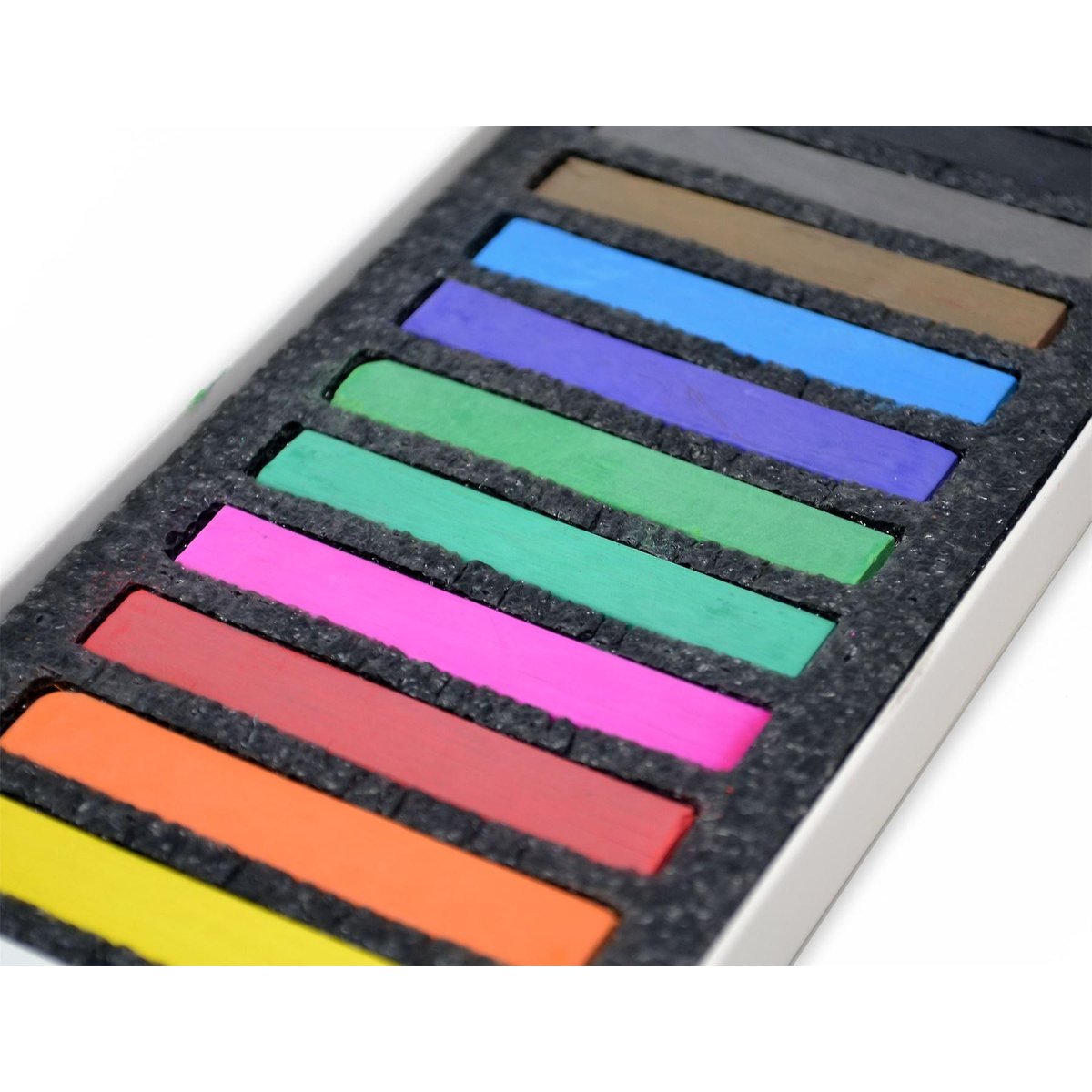 Pastel Seco Sinoart - 12 Cores Básicas - PO9912C Livraria Skilo