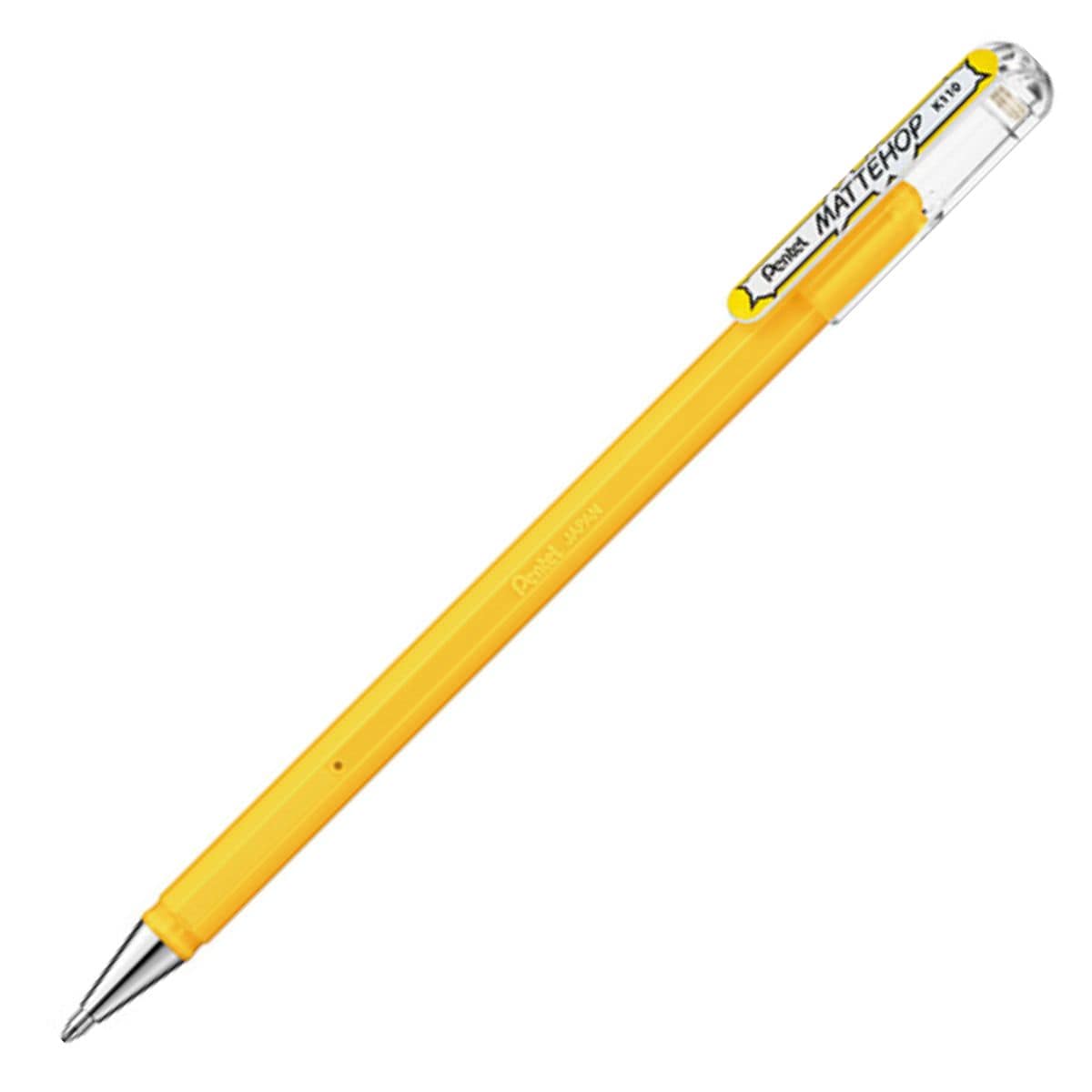 Pentel Mattehop  Caneta Roller Gel Pentel 1,0mm - Cores Yellow Pentel Caneta Gel