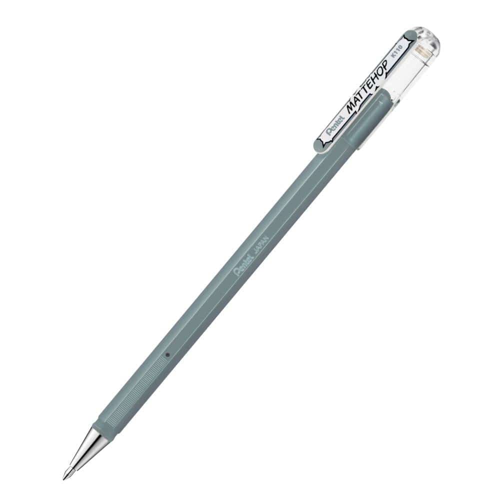 Pentel Mattehop  Caneta Roller Gel Pentel 1,0mm - Cores Grey Pentel Caneta Gel