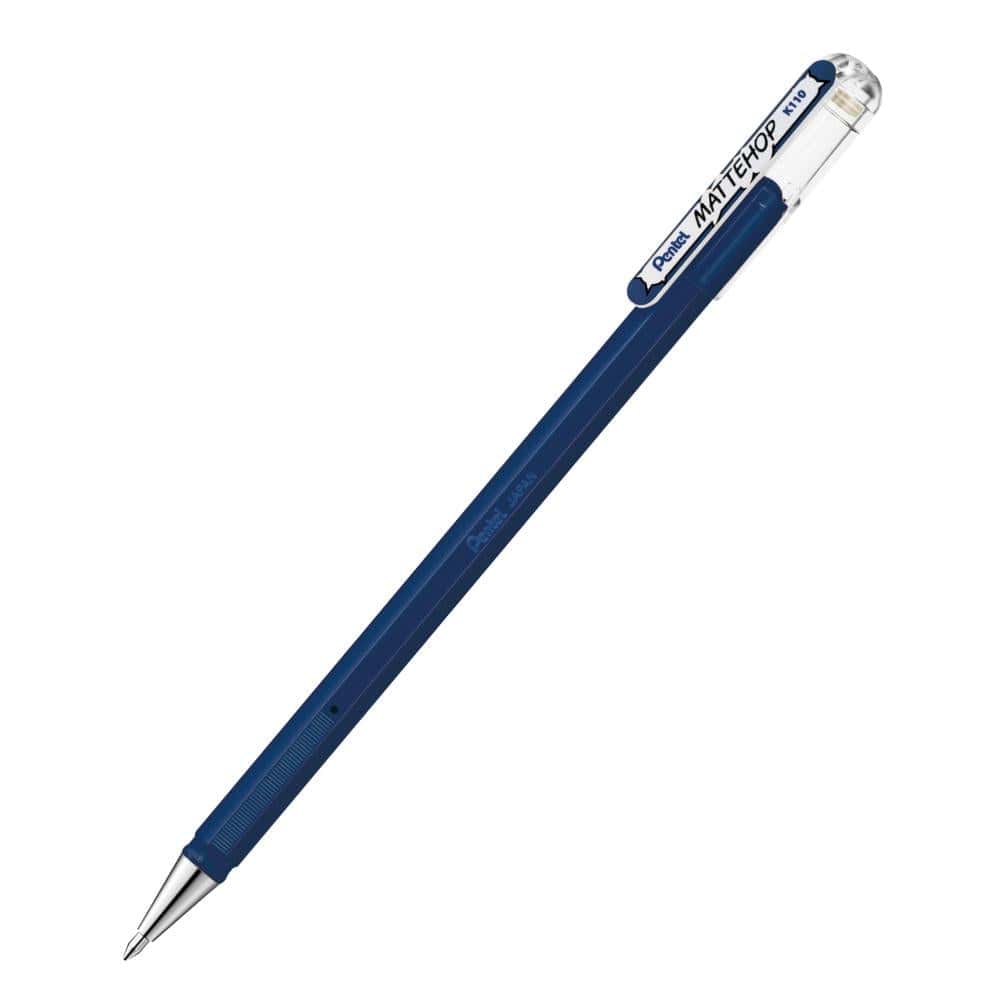 Pentel Mattehop  Caneta Roller Gel Pentel 1,0mm - Cores Navy Blue Pentel Caneta Gel