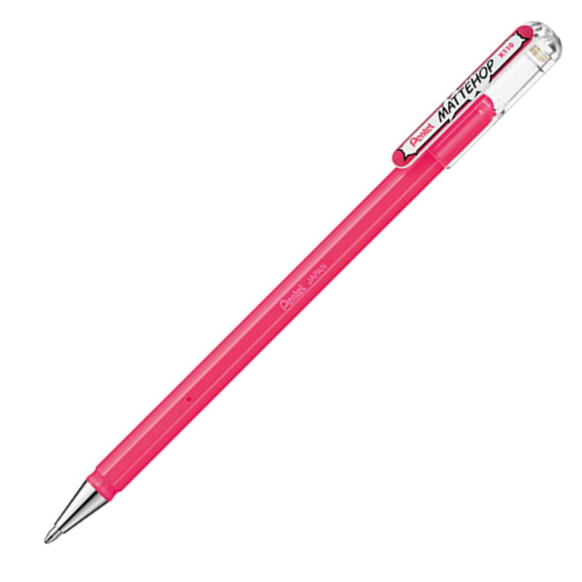 Pentel Mattehop  Caneta Roller Gel Pentel 1,0mm - Cores Pink Pentel Caneta Gel