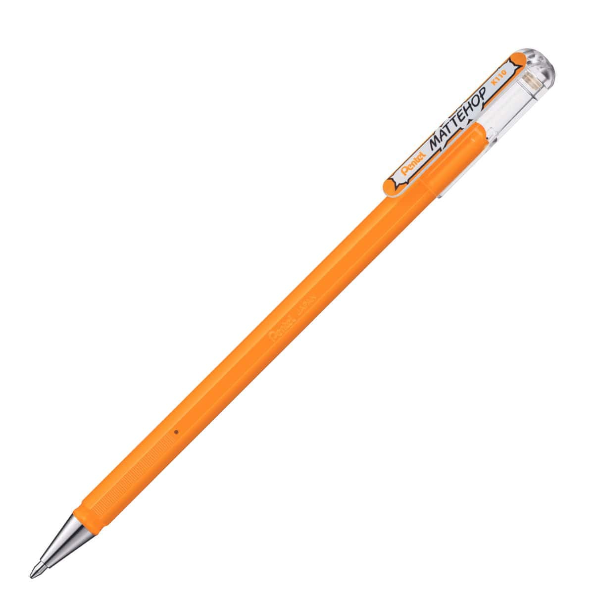 Pentel Mattehop  Caneta Roller Gel Pentel 1,0mm - Cores Yellow Orange Pentel Caneta Gel