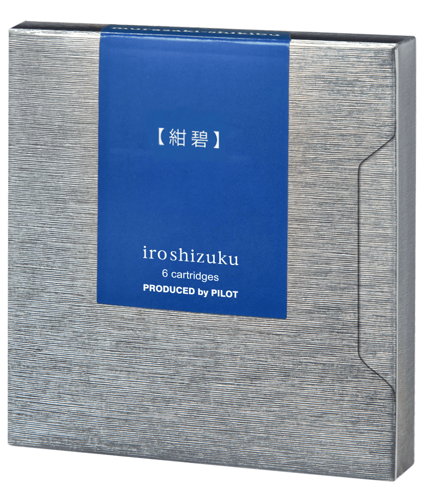 Pilot Iroshizuku - Cartucho Para Caneta Tinteiro - Cores Azul Kon-Peki Pilot