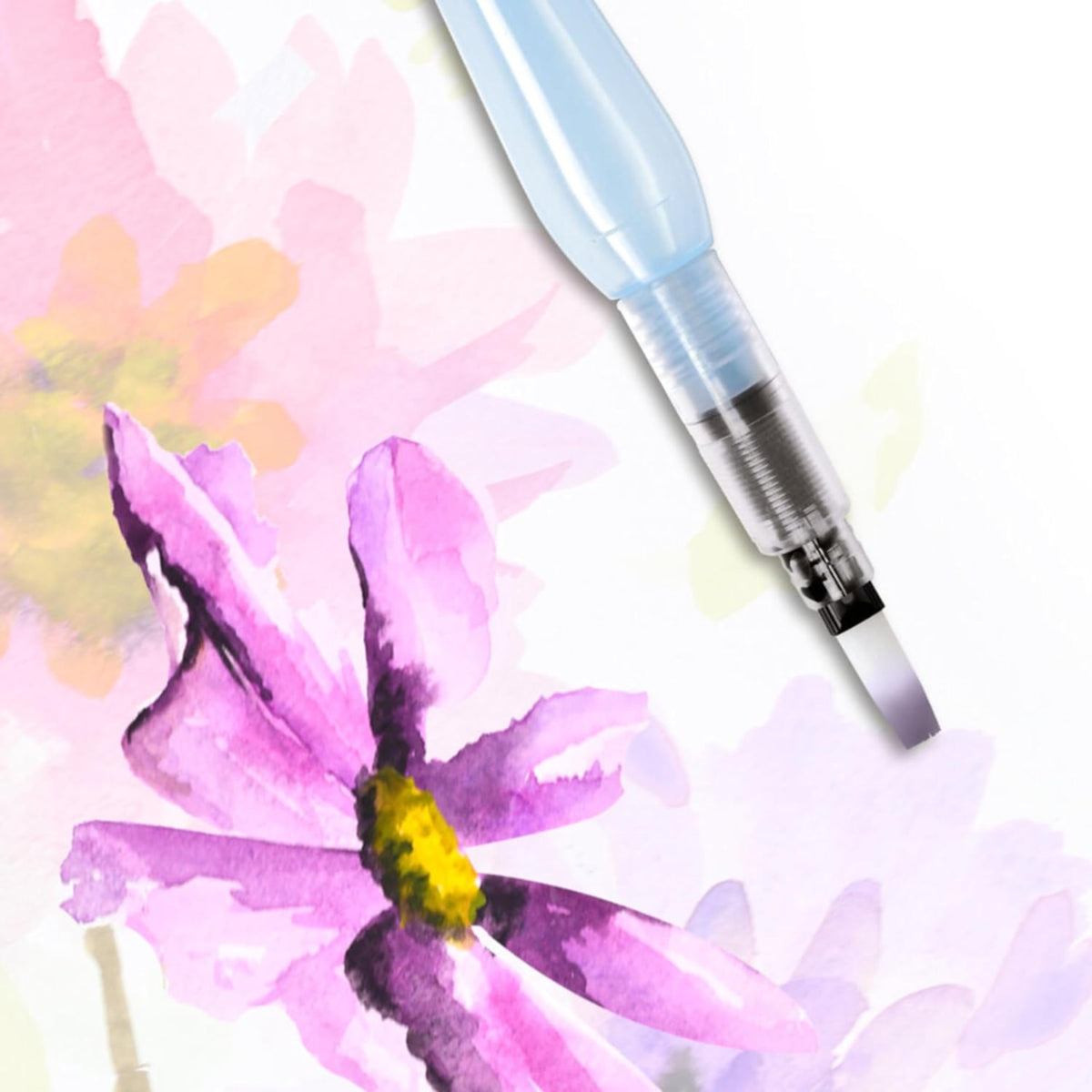 Pincel Com Reservatório Pentel Aquash Brush - Ponta Fina Pentel