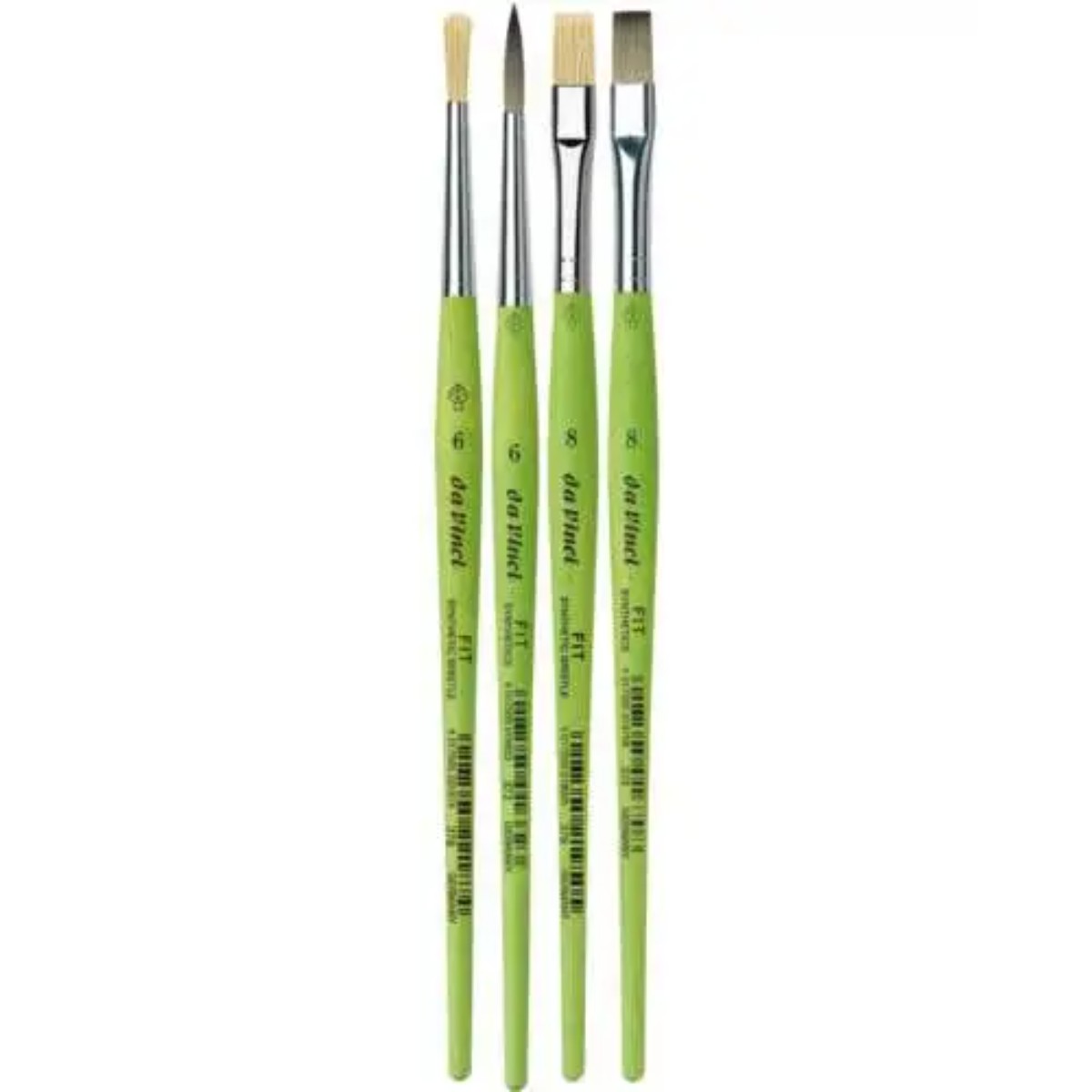 Pincel Da Vinci Fit Série 373 - 4 Pinceis Conjunto 4203 Da Vinci