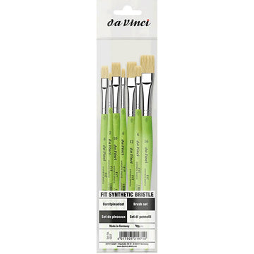 Pincel Da Vinci Fit Série 379 - 7 Pinceis Conjunto 5227 Da Vinci