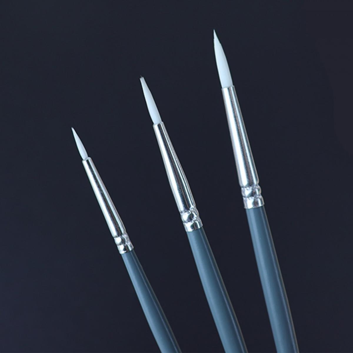 Pincel Para Acrílica Winsor & Newton Foundation - Conjunto com 3 (A) Winsor & Newton