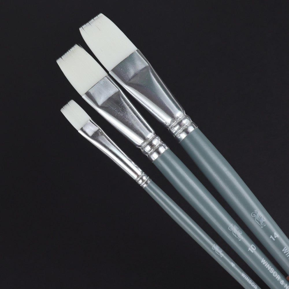 Pincel Para Acrílica Winsor & Newton Foundation - Conjunto com 3 (C) Winsor & Newton