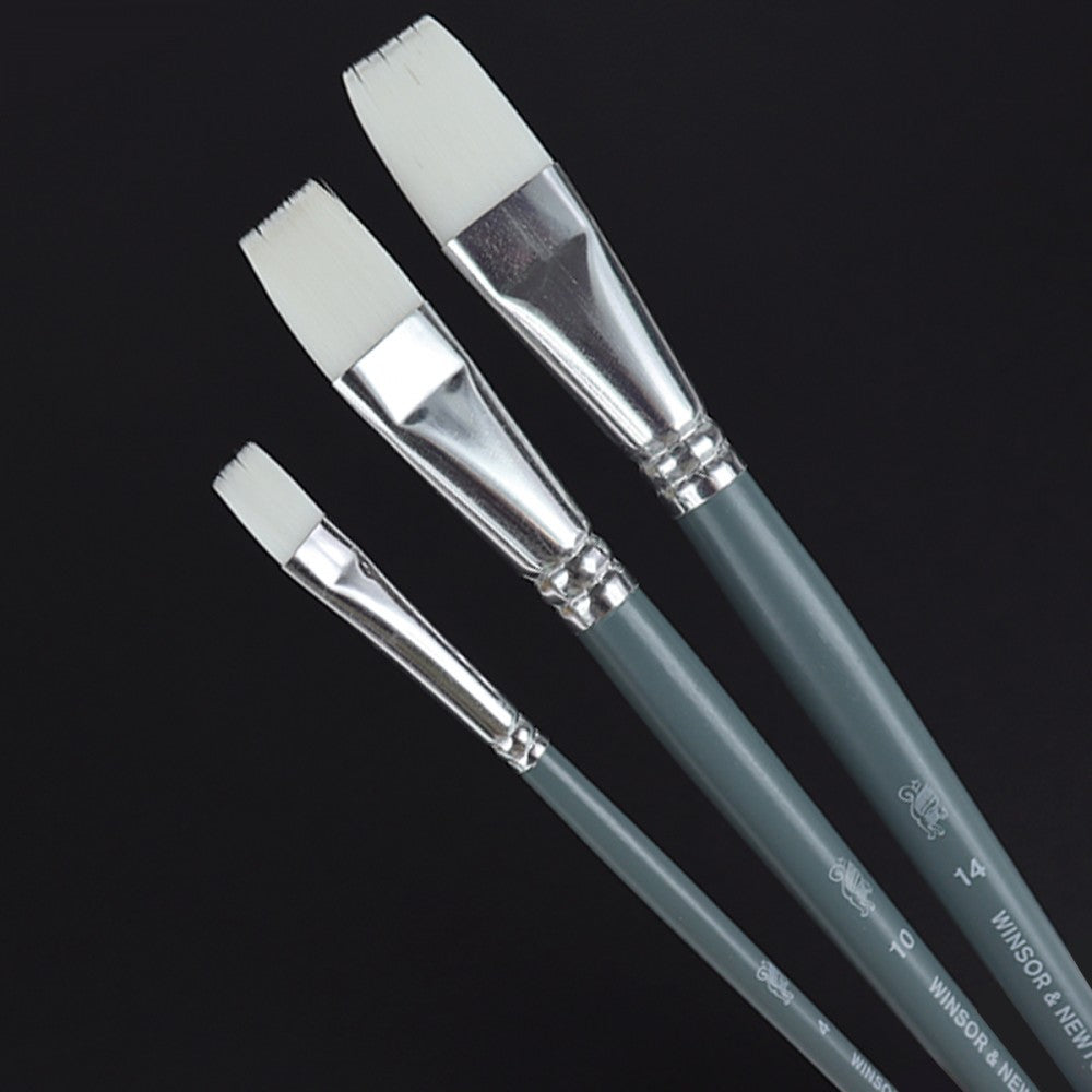 Pincel Para Acrílica Winsor & Newton Foundation - Conjunto com 3 (C) Winsor & Newton Pincel