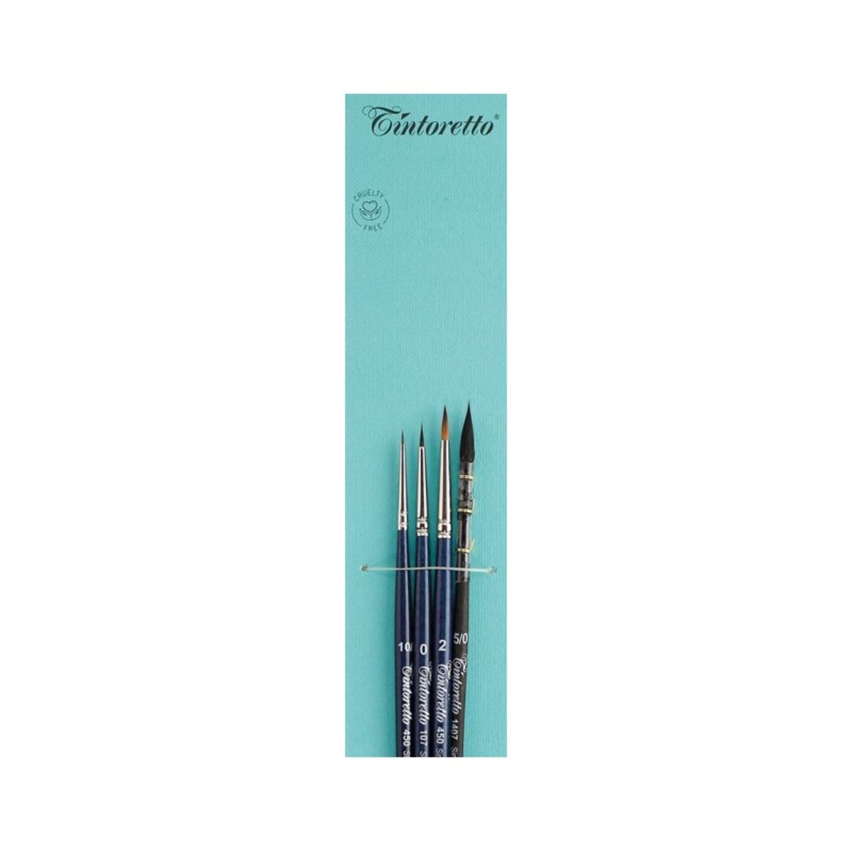 Pincel Para Aquarela Tintoretto - Conjunto com 4 Pinceis - Detalhes Livraria Skilo