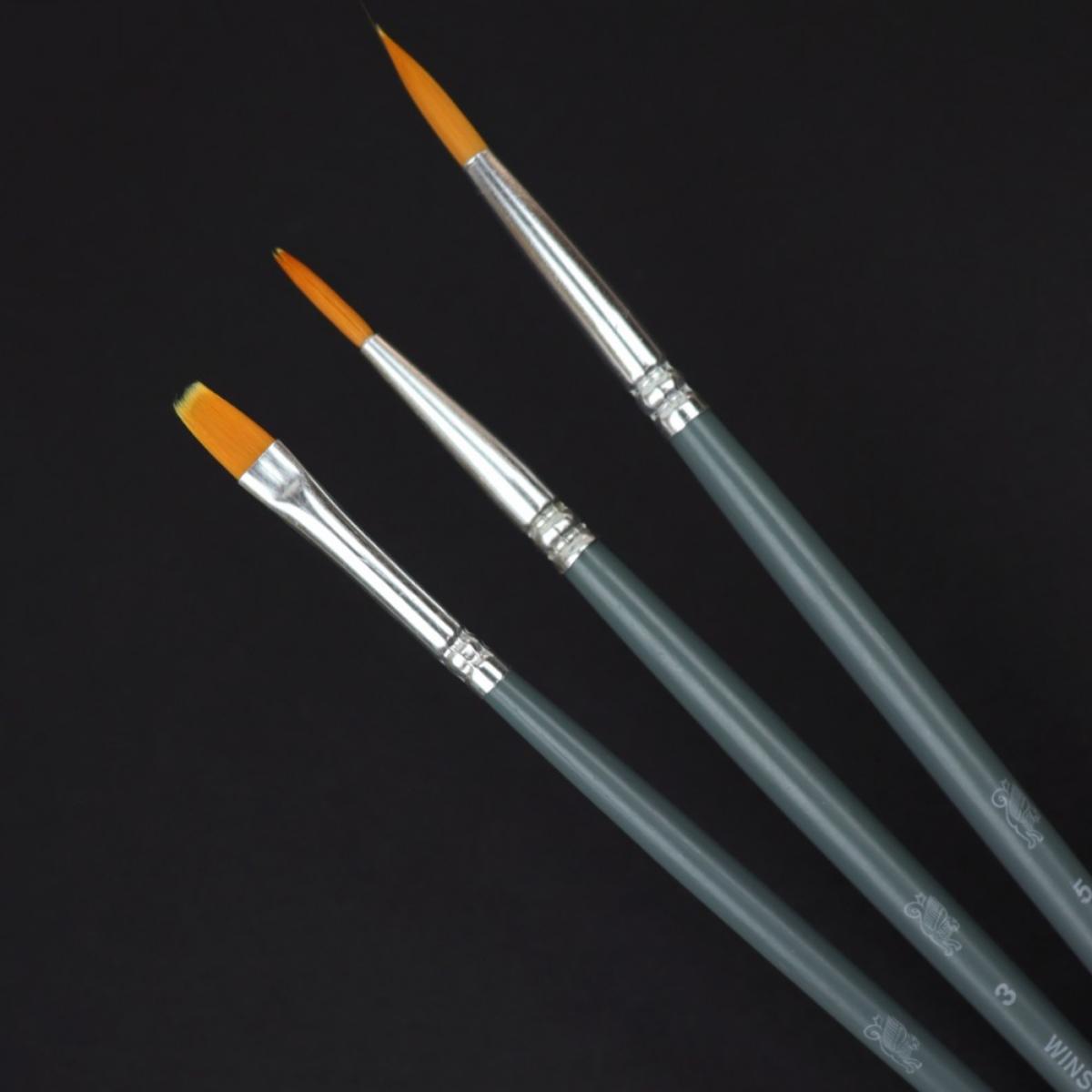 Pincel Para Aquarela Winsor & Newton Foundation - Conjunto com 3 (C) Winsor & Newton