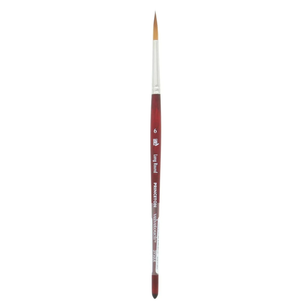 Pincel Princeton Velvetouch Redondo Grande N06 - Cabo Curto Princeton