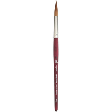Pincel Princeton Velvetouch Redondo Grande N12 - Cabo Curto Princeton