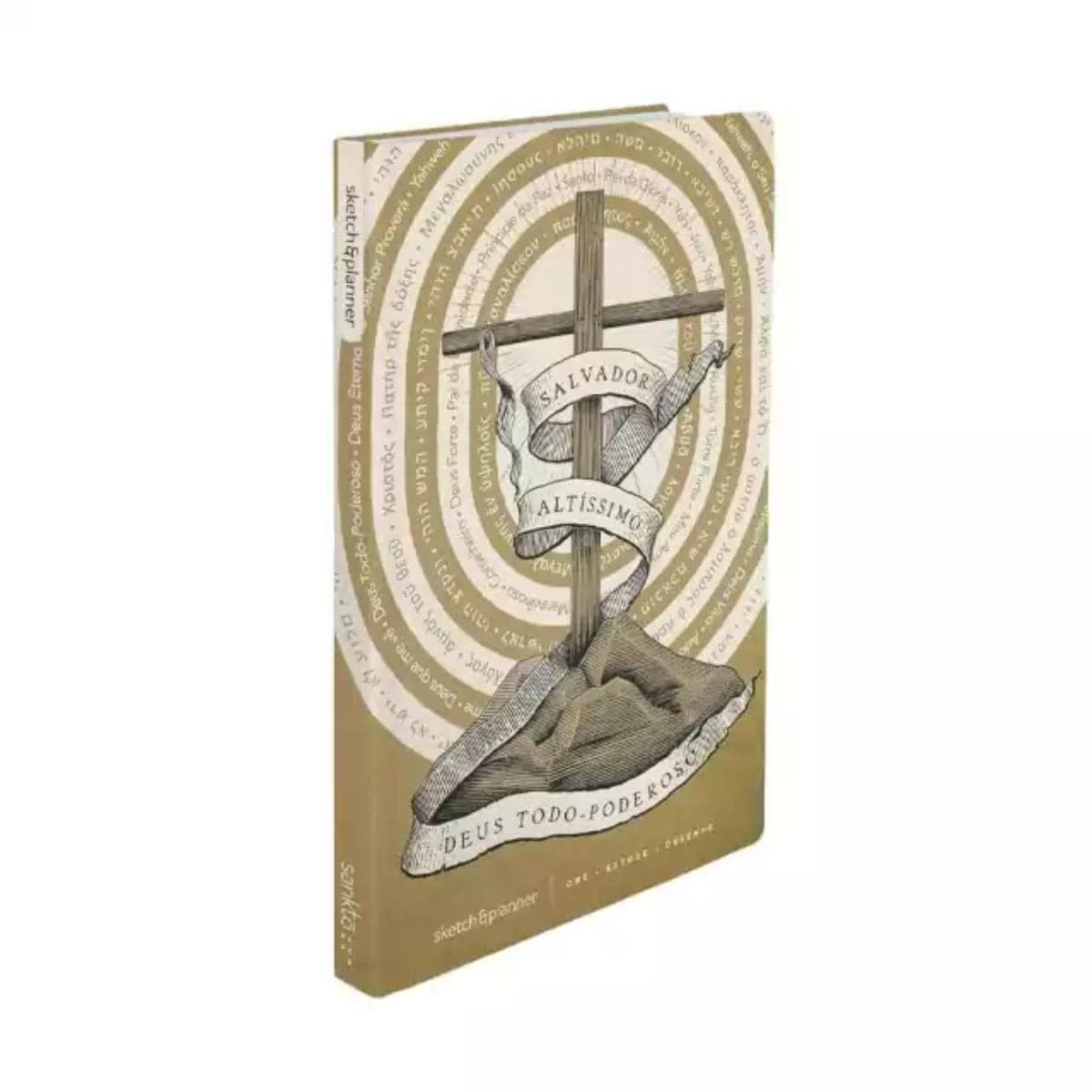 Planner Cristão Sketch e Planner - Os Nomes de Deus - Cruz Sankto