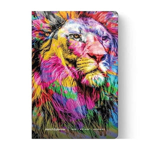 Planner Cristão Sketch e Planner - The Lion - Colors - Sankto