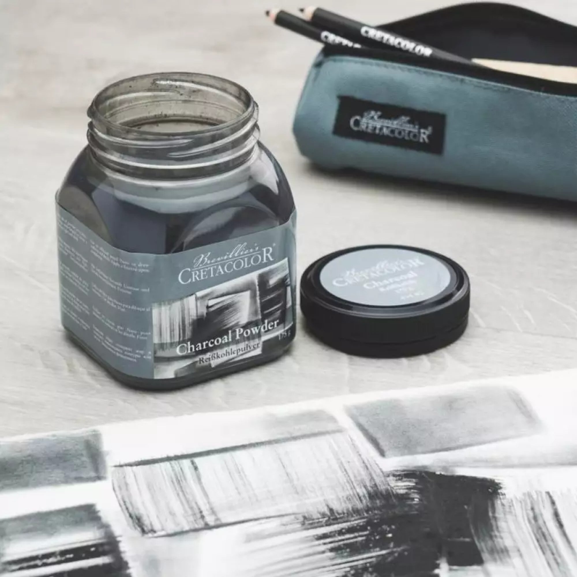 Pó de Carvão Cretacolor Charcoal Powder - 175g Cretacolor