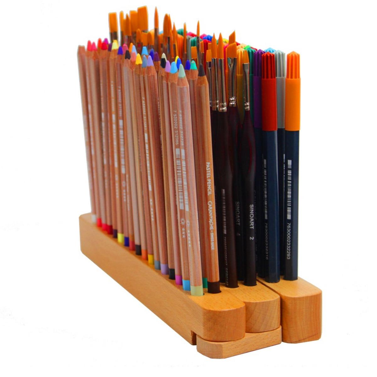 Porta Lápis e Pincel Horizontal - Para 102 Unidades - Sinoart Sinoart