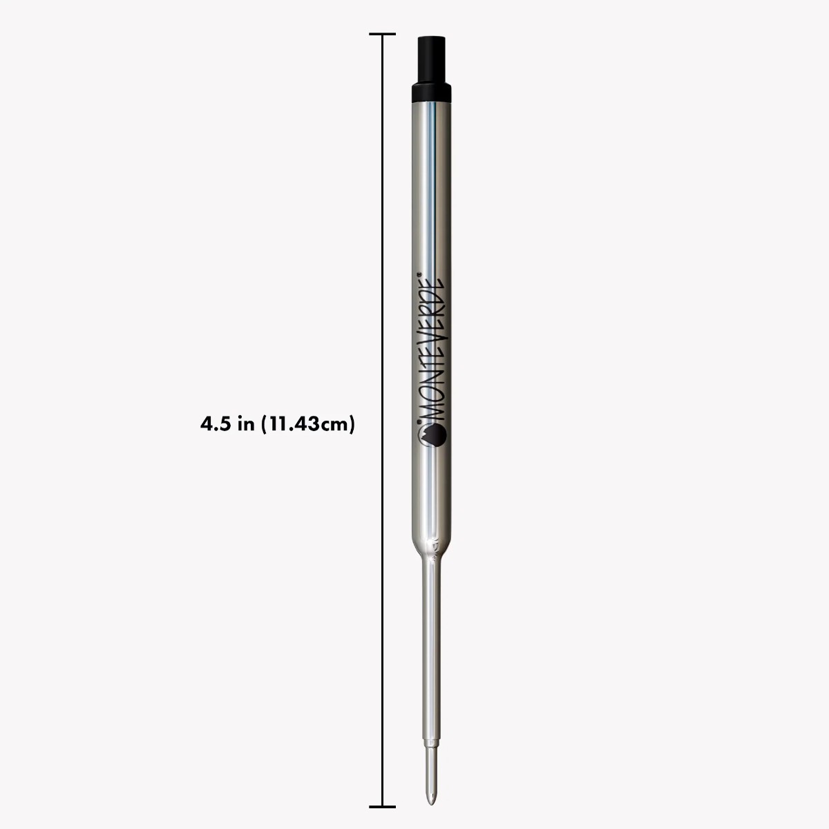Refil Esferográfica Monteverde - Compatível com Waterman - M Black Monteverde