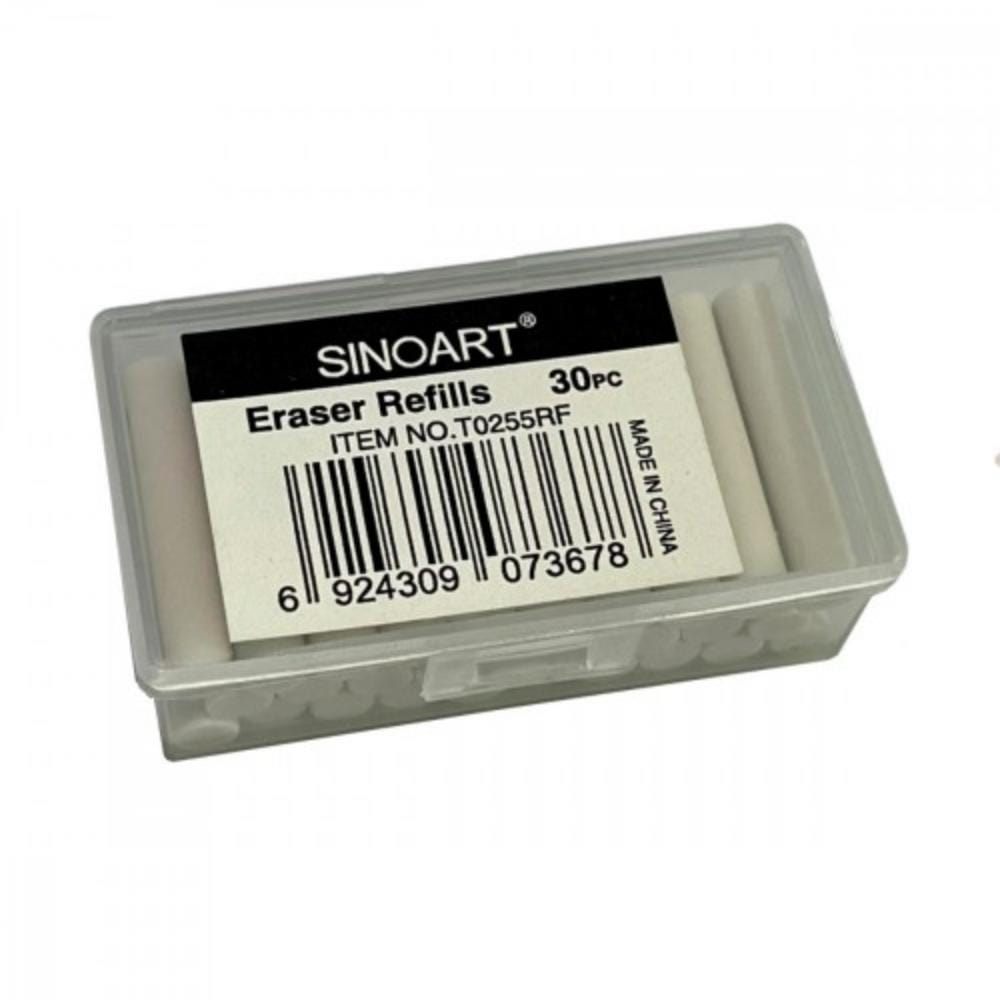 Refil Para Borracha Elétrica Sinoart - Pacote com 30 - T0255RF Sinoart