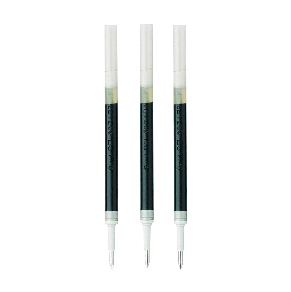 Refil Pentel EnerGel LR7 - Preto - 0.7mm - 3 Unidades Pentel