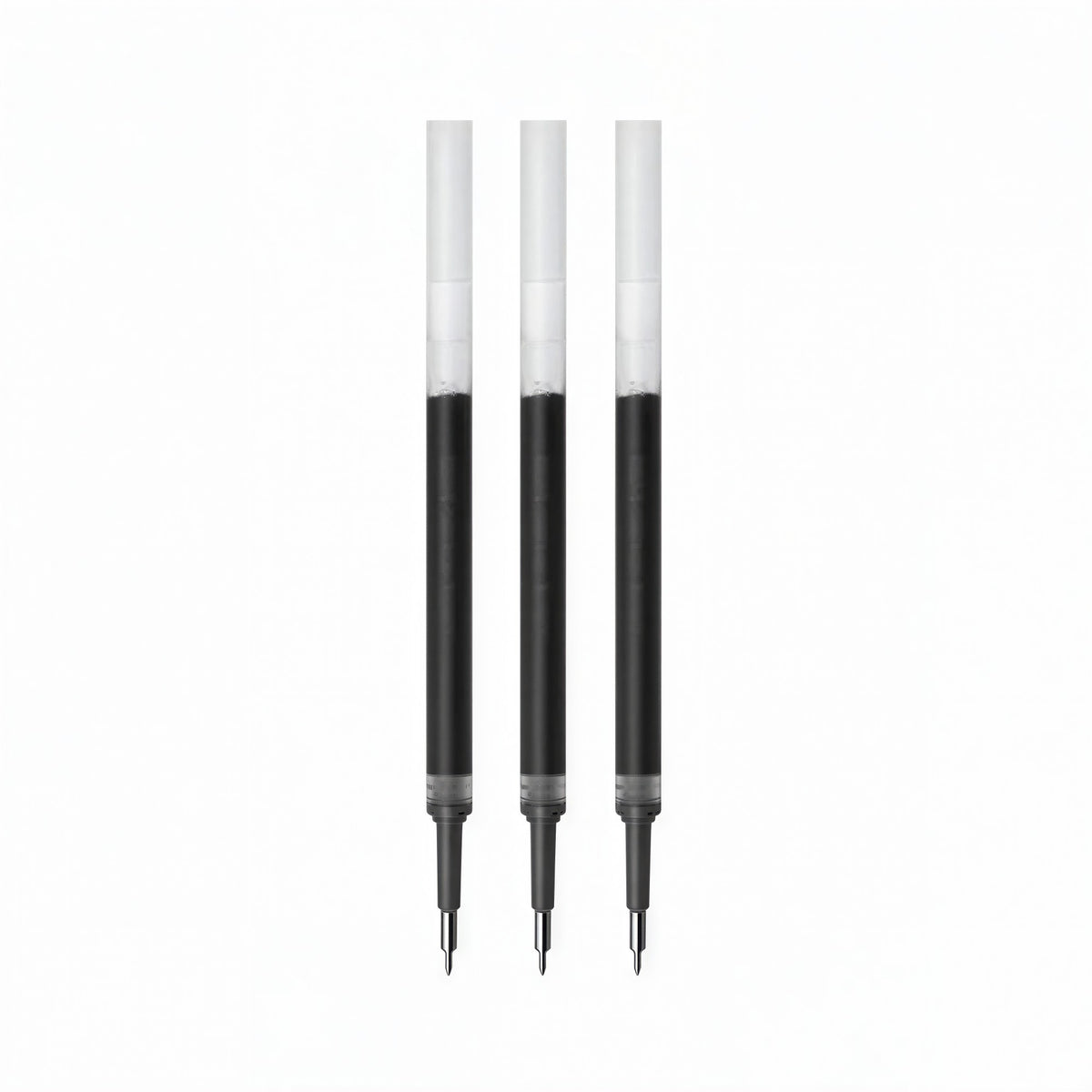 Refil Pentel EnerGel - Preto - 0.5mm - 3 Unidades Pentel