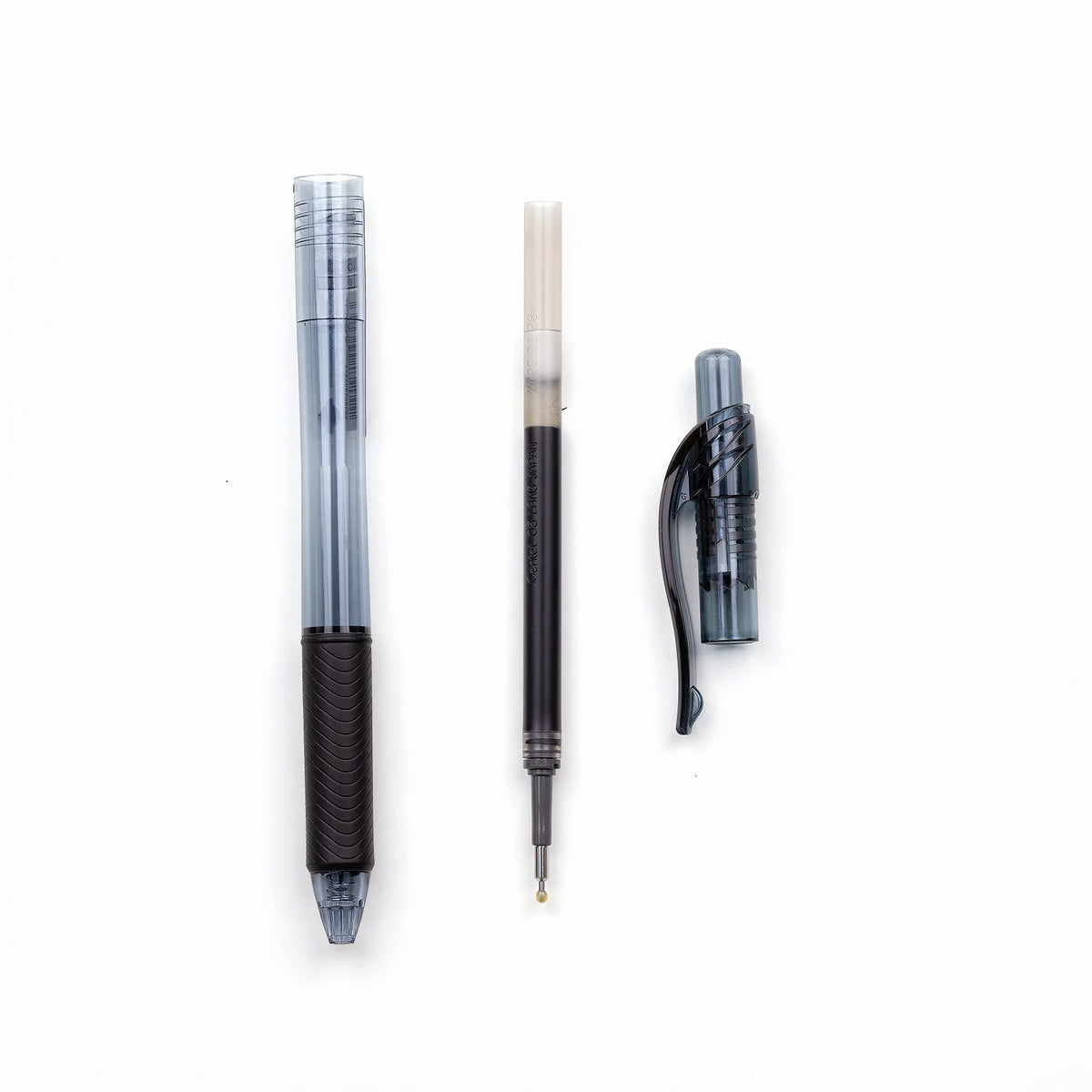Refil Pentel EnerGel - Preto - 0.5mm - 3 Unidades Pentel
