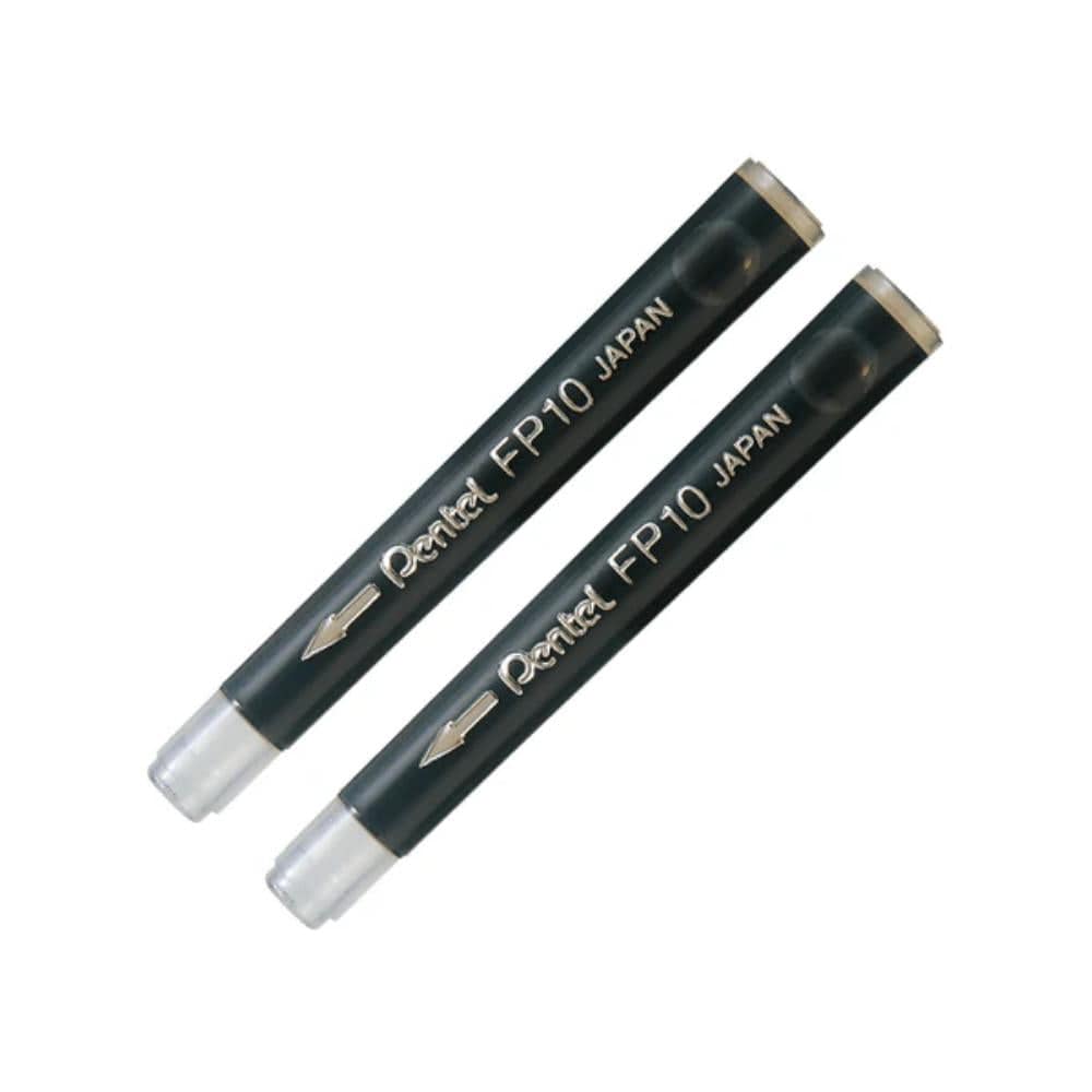 Refil Pentel Pocket Brush - 2 Unidades - Preto Pentel