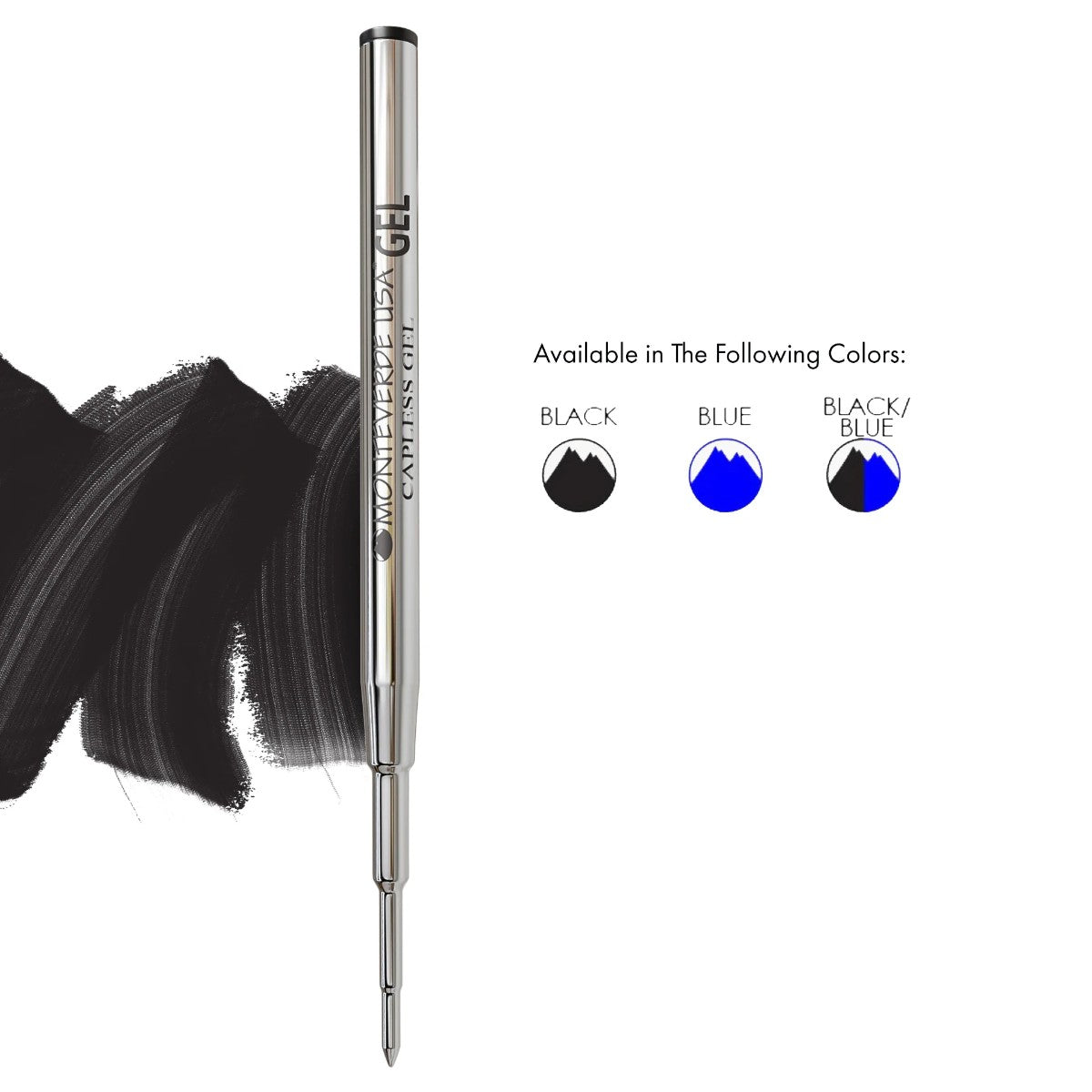 Refil Rollerball Monteverde - Compatível com Montblanc - B Monteverde