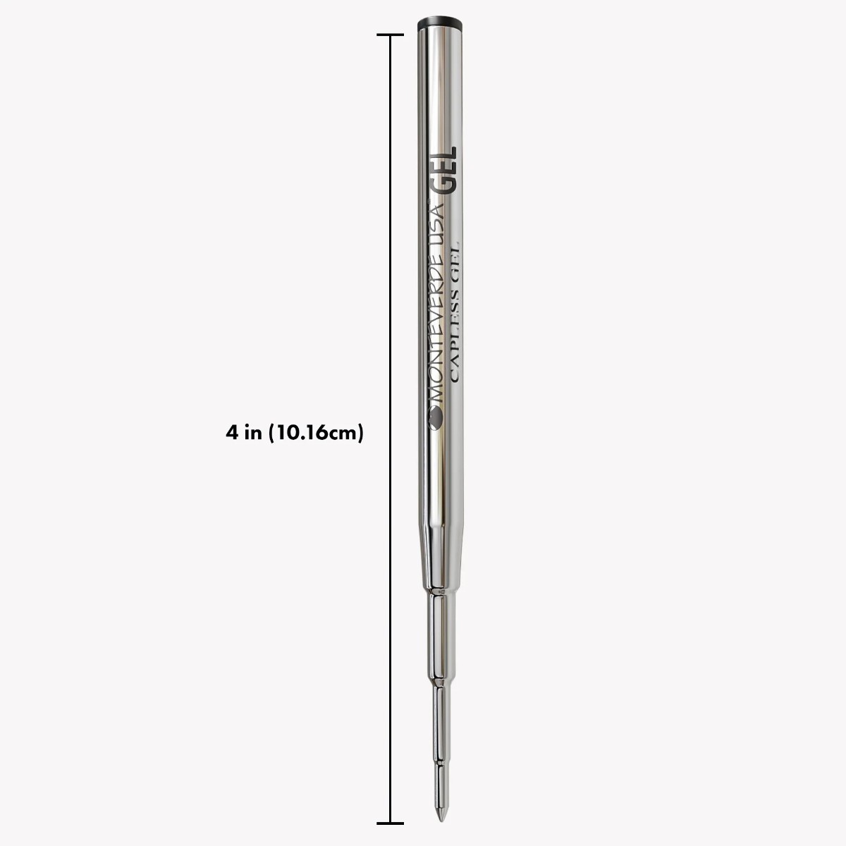 Refil Rollerball Monteverde - Compatível com Montblanc - F Black Monteverde